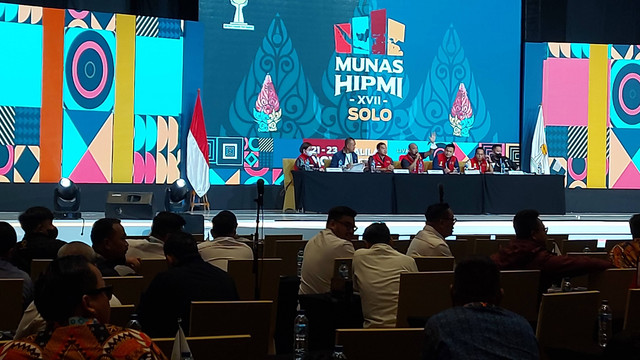 Munas HIPMI hari kedua tetap berjalan sesuai agenda, Selasa (22/11/2022). FOTO: Fernando Fitusia