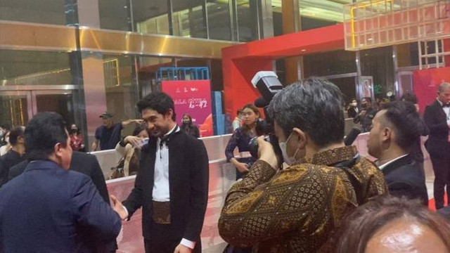 Foto karpet merah FFI 2022. Foto: Alexander Vito/kumparan