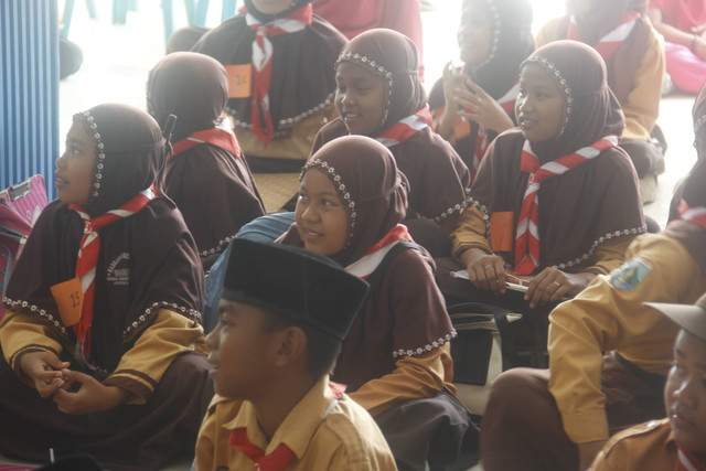 Peserta lomba dari anak-anak SD (Sumber: Dok. Pribadi)