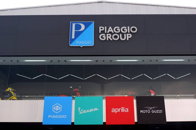 Peresmian pabrik Piaggio Group Indonesia di Cikarang. Foto: Aditya Pratama Niagara/kumparan