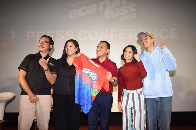 Pertamina Eco-Run 2022 digelar dengan konsep baru mengampanyekan gaya hidup berkelanjutan. Foto: Dok. Pertamina