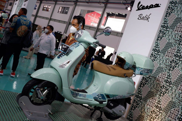 Vespa LX 125 Batik Edition. Foto: Aditya Pratama Niagara/kumparan