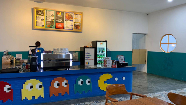 Suasana di dalam Morse Board Game and Cafe. Kredit Foto: (Almira Yafi Aljrina Wibowo/kumparan)