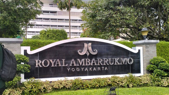 Royal Ambarrukmo Yogyakarta yang akan jadi lokasi resepsi pernikahan Kaesang dan Erina Gudono. Foto: erfanto/Tugu Jogja