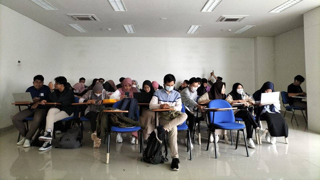 Suasana Pembelajaran di Kampus UIN Jakarta, Sumber : Dokumentasi Pribadi