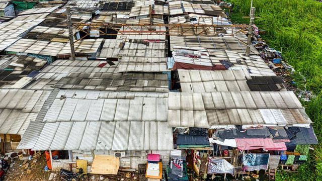 Pola Permukiman Kumuh dan Padat di DKI Jakarta. Sumber foto: Pexels.com