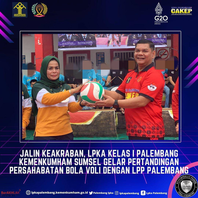 Sumber : Humas LPKA Kelas I Palembang