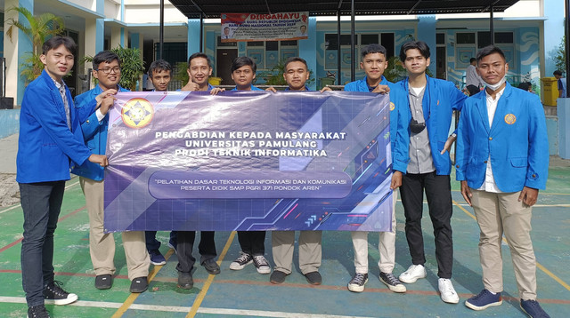 Gambar 1. Dokumentasi Kegiatan PKM Mahasiswa Universitas Pamulang. Sumber : Doc. Pribadi