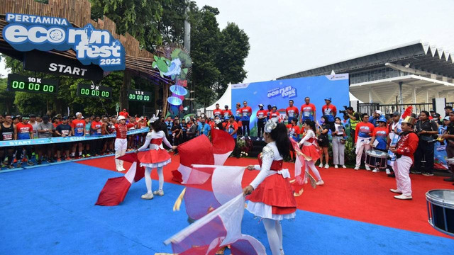 Suasana Pertamina Eco-Runfest 2022. Foto: Pertamina