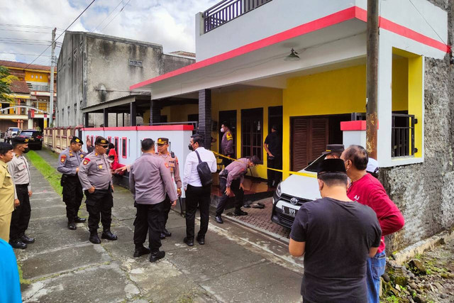 Rumah keluarga di Magelang yang tewas diracun. Foto: Dok. Istimewa