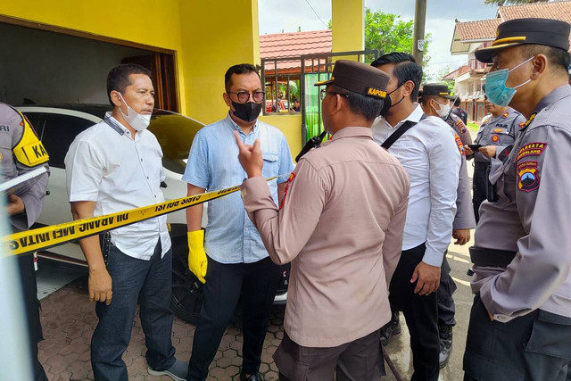 Rumah keluarga di Magelang yang tewas diracun. Foto: Dok. Istimewa