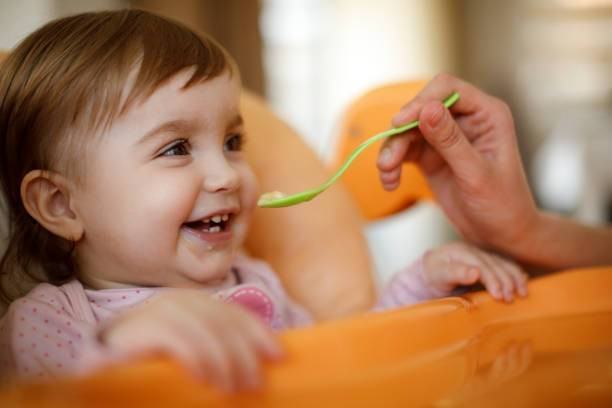 Ilustrasi porsi makan bayi 7 bulan yang ideal (Sumber: Pexels)