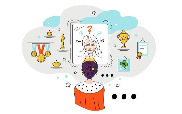 https://www.istockphoto.com/id/vektor/ilustrasi-vektor-gadis-wanita-di-mahkota-seorang-putri-ratu-terlihat-di-cermin-gm1170158524-323712927?phrase=impostor