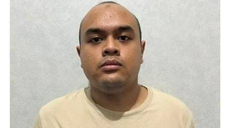 Dhio Daffa (22) tersangka pembunuhan orang tua dan kakak kandungnya di Kabupaten Magelang. Foto: Polda Jawa Tengah