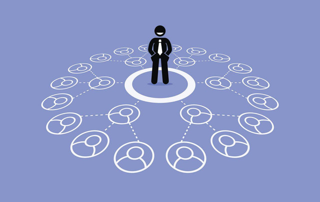 Multi-Level Marketing Berbentuk "Pohon Jaringan". Source: istockphoto