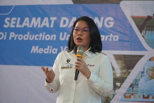 Direktur Penjualan dan Pemasaran PT Pertamina Lubricants (PL), Sari Rachmi. Foto: Pertamina Lubricant