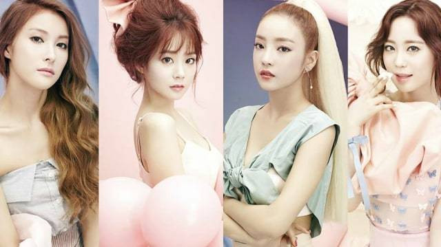Girlgroup KARA. Foto: Facebook @dspofficialkara