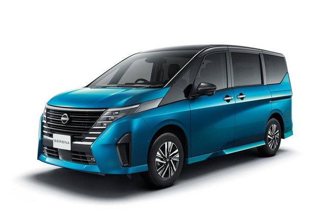 Wujud Nissan Serena terbaru yang meluncur di Jepang. Foto: Dok. Nissan Global
