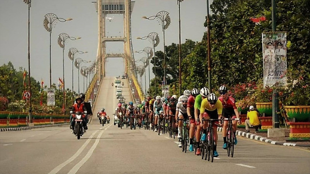 Tour de Siak di Provinsi Riau. (Istimewa)