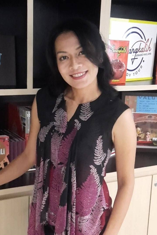 Foto Dee Lestari. Foto: Alexander Vito/kumparan