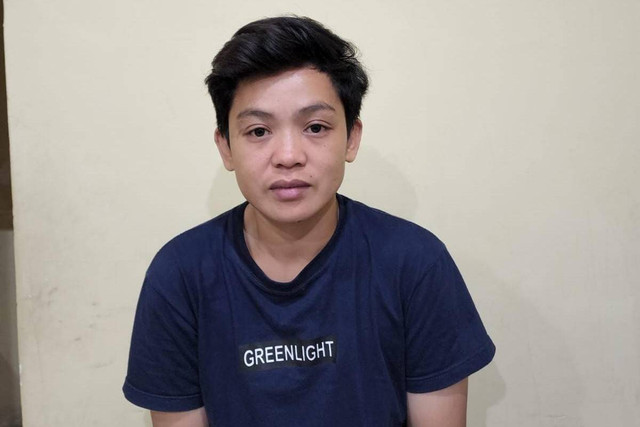 Perempuan aniaya balita ditangkap polisi di Bantaeng, Sulawesi Selatan, Rabu (30/11/2022). Foto: Dok. Istimewa