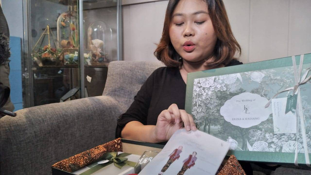 Hampers Pernikahan Kaesang Pangarep dan Erina Gudono. Foto: erl