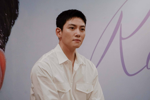Ji Chang Wook di The Kasablanka Hall, Jakarta, Jumat (2/12/2022).
 Foto: Jamal Ramadhan/kumparan