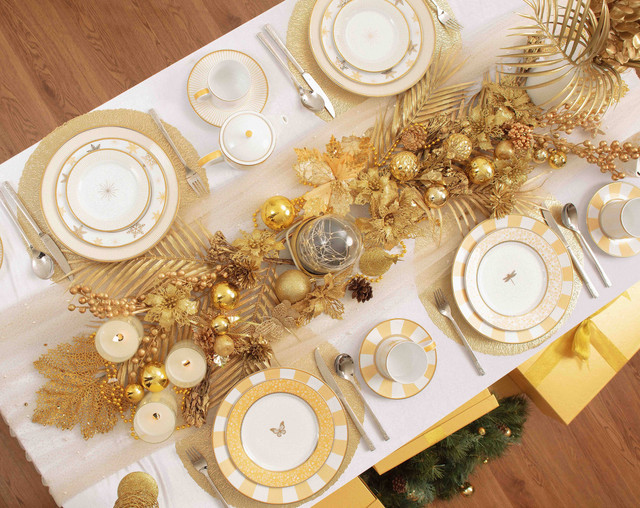 Koleksi Timeless Luxury Kolaborasi ZEN Tableware dan Sandra Dewi. Foto: Dok. ZEN Tableware