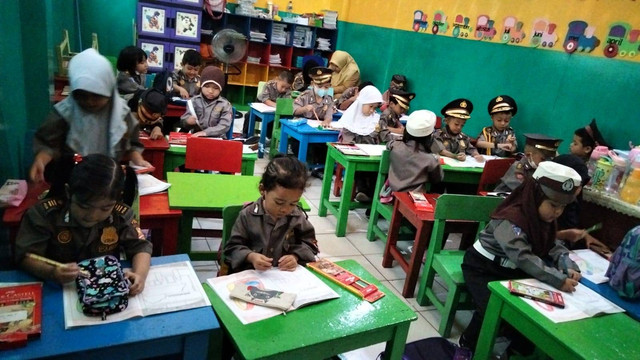 Penerapan Sistem Kurikulum Merdeka Belajar. Sumber: Dokumentasi Pribadi