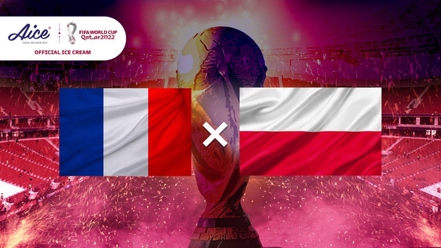 Prancis vs Polandia di 16 Besar Piala Dunia 2022. Foto: dok kumparan