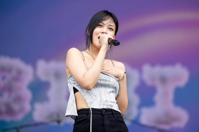 Penyanyi Bibi. Foto: Justin Shin/Getty Images