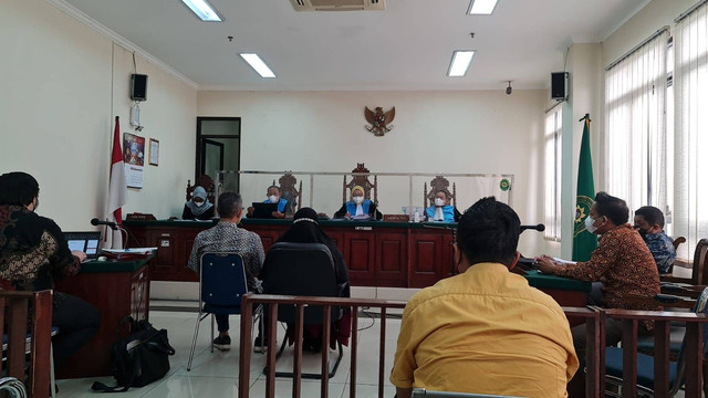 Sidang putusan PTUN Bandung terkait kasus Sentul City. Foto: Dok. Istimewa