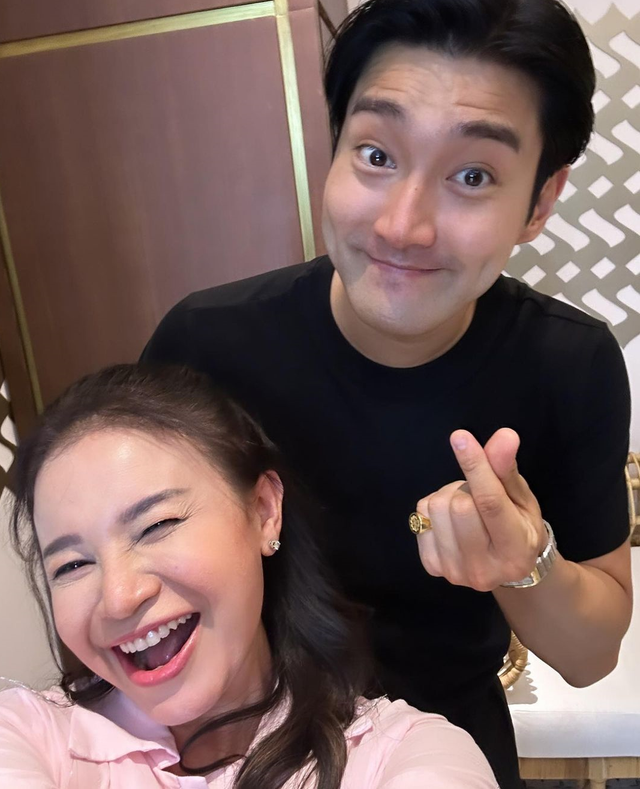 Rossa dan Siwon Choi. Foto: Instagram/itsrossa910