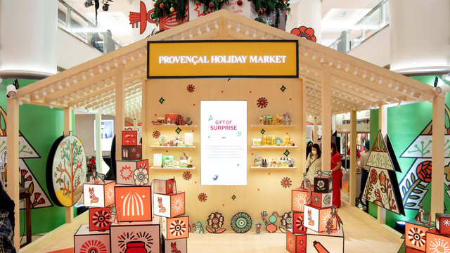 L'Occitane Buka Pop Up Boutique Provencal Holiday Market di Plaza Indonesia. Foto: Dok. L'Occitane Indonesia