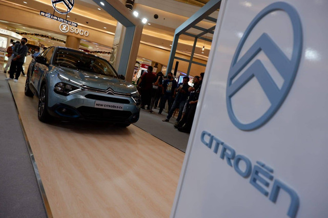 Peluncuran mobil listrik Citroen E-C4 di Jakarta, Rabu 7 Desember 2022. Foto: Aditya Pratama Niagara/kumparan