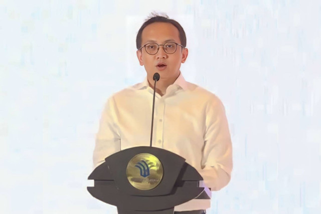 Deputi Bidang Koordinasi Investasi dan Pertambangan Kemenko Marves, Septian Hario Seto dalam Forum Kemitraan Investasi, Rabu (7/12/2022). Foto: Ave Airiza Gunanto/kumparan