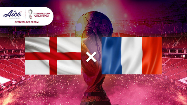 Inggris vs Prancis di Piala Dunia 2022. Foto: dok kumparan