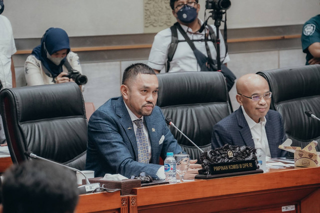 Wakil Ketua Komisi III DPR, Ahmad Sahroni. Foto: Dok. Istimewa