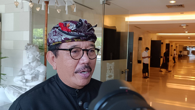 Wakil Gubernur (Wagub) Bali Tjokorda Oka Artha Ardana Sukawati/di sela-sela Bali Democracy Forum di BNDCC, Kamis (81/12). Foto: Denita BR Matondang/kumparan