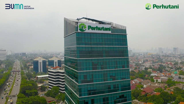 Ilustrasi kantor Perum Perhutani. Foto: Perhutani