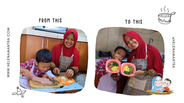 Masak seru bareng ibu