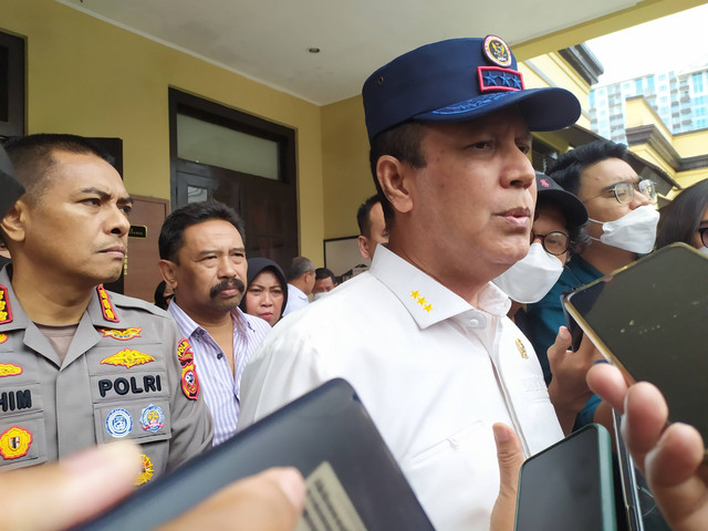 Kepala BNPT Komjen Boy Rafli saat memberikan keterangan terkait kasus terorisme pada Kamis (8/12). Foto: Rachmadi Rasyad/kumparan