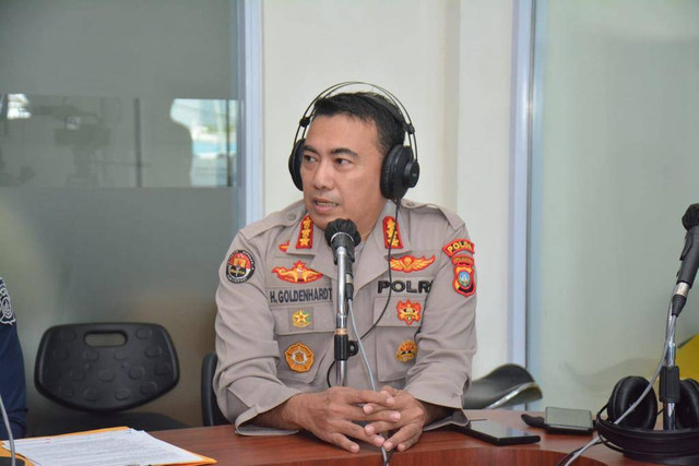 Kabid Humas Polda Kepri, Kombes Pol Harry Goldenhardt.