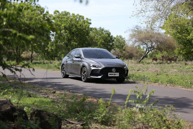 Small sedan MG 5 GT. Foto: dok. MG Motor Indonesia