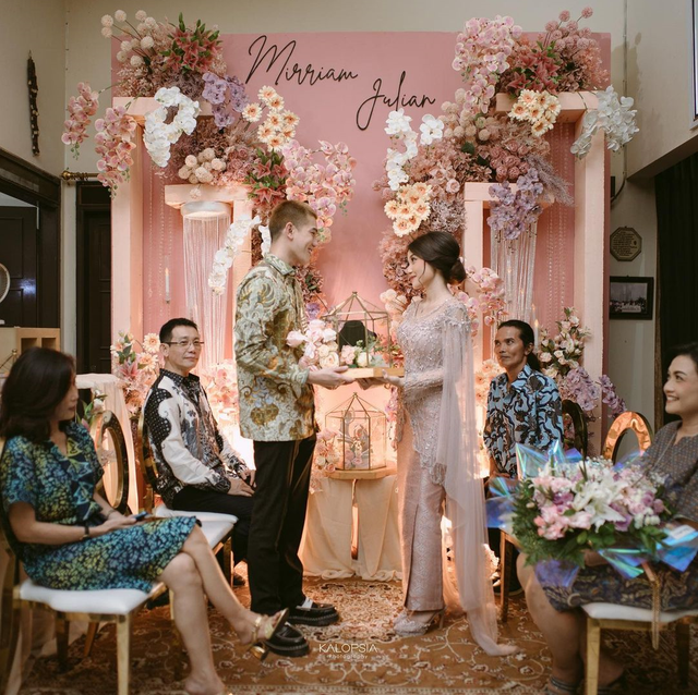 Julian Jacob dan Mirriam Eka. Foto: Instagram/julianjacs