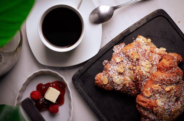 Ilustrasi Almond Croissant. Foto: Unsplash
