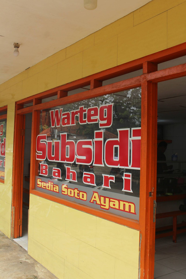 Warteg Subsidi Bahari Kukusan, Depok. Foto: Riad Nur Hikmah/kumparan