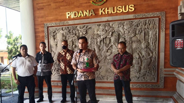 Jumpa pers di Kejati Bali, Jumat (9/12/2022) - KAD