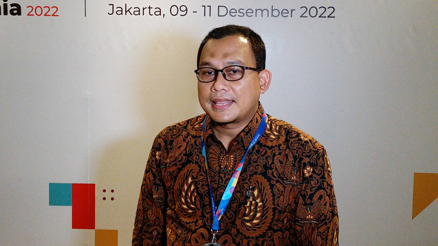 Juru Bicara KPK Ali Fikri disela Acara Hakordia 2022, di Hotel Bidakara, Jakarta Selatan, Jumat (9/12/2022). Foto: Aprilandika Pratama/kumparan