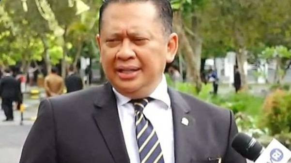 Ketua MPR Bambang Soesatyo, saat hadir di acara akad nikah Kaesang Pangarep dan Erina Gudono di Royal Ambarrukmo Yogyakarta, Sabtu (10/12/2022). Foto: istimewa.